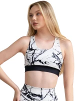 Sports Bra Lismina 182 White/Black