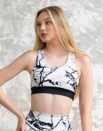 Sports Bra Lismina 182 White/Black