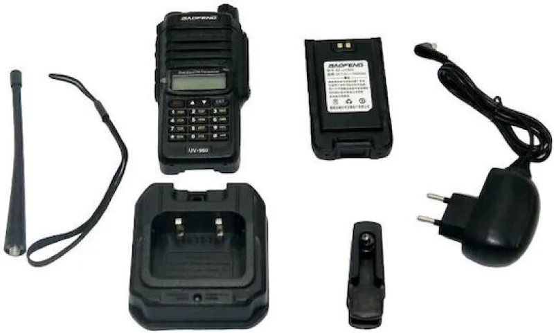 Baofeng UV-960 Ασύρματος Πομποδέκτης UHF/VHF 8W με Μονόχρωμη Οθόνη