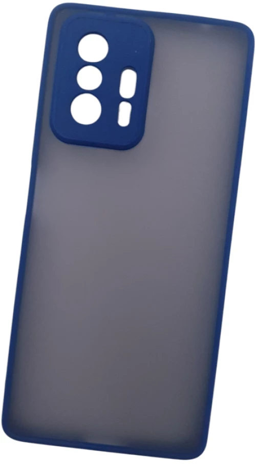 Naxius Case Rubber Frame Blue XiaoMi Mi 11T / Mi 11T Pro Naxius