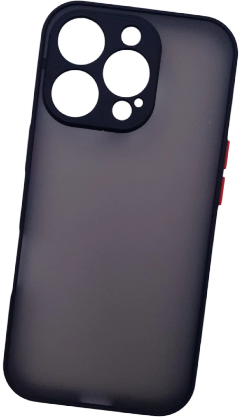 Naxius Case Rubber Frame Black iPhone 16 Pro Naxius