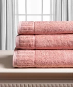 Βαμβακερή πετσέτα ΜΕΛΩΔΙΑ 600gsm (75cm x 150cm) dusty rose - -