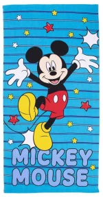 Πετσέτα Θαλάσσης Quick Dry Disney Home Mickey 23 70X140 Blue 100% Microfiber - -