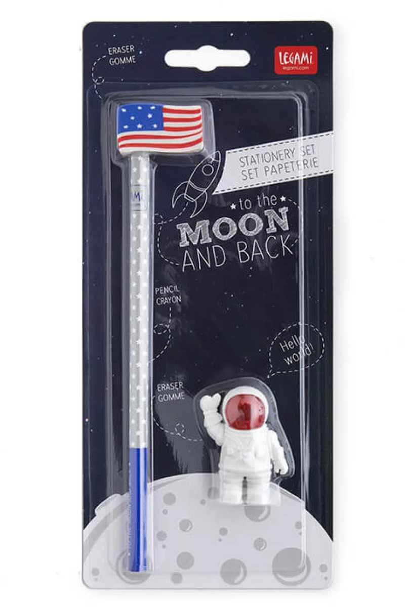 Legami Milano To The Moon And Back Μολύβι HB με δυο αρωματικές Γόμες