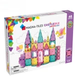 Magna-Tiles μαγνητικά Πλακίδια σετ Castle DLX 48τμχ