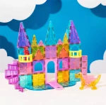 Magna-Tiles μαγνητικά Πλακίδια σετ Castle DLX 48τμχ