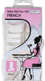 Ro Accessories Επαγγελματική Κασετίνα Νυχιών Σε Λευκό Χρώμα 100τμχ