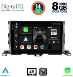 DIGITAL IQ BXF 8700_CPAA (10inc) MULTIMEDIA TABLET for TOYOTA HIGHLANDER mod. 2014-2019
