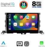 DIGITAL IQ BXF 8700_CPAA (10inc) MULTIMEDIA TABLET for TOYOTA HIGHLANDER mod. 2014-2019