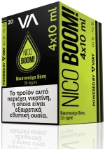 Innovation Nico Boom 20mg 10ml Nicotine Booster 70vg/30pg (4τμχ)