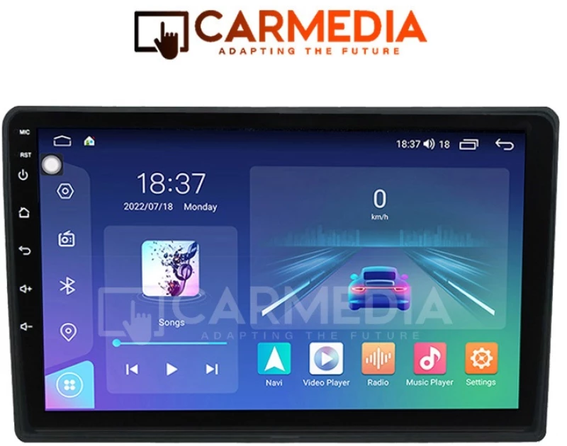 CARMEDIA CM2089-13 TABLET 9'' OEM NISSAN NAVARA 2006-2011 CLIMA