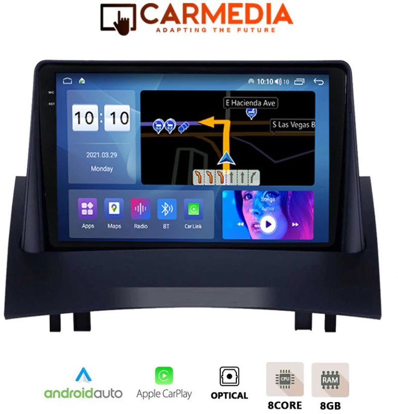 CARMEDIA CMDU4095-5 PRO PLUS TABLET 9.5'' OEM RENAULT MEGANE 2 2002-2008