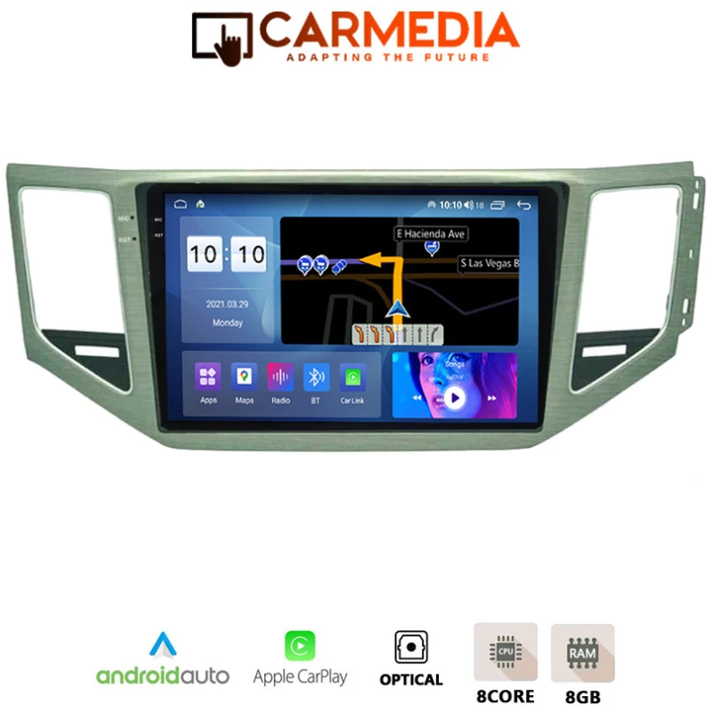 CARMEDIA CMDU41036-4 PRO PLUS TABLET 10.36" OEM VW GOLF SPORTSVAN 2014+