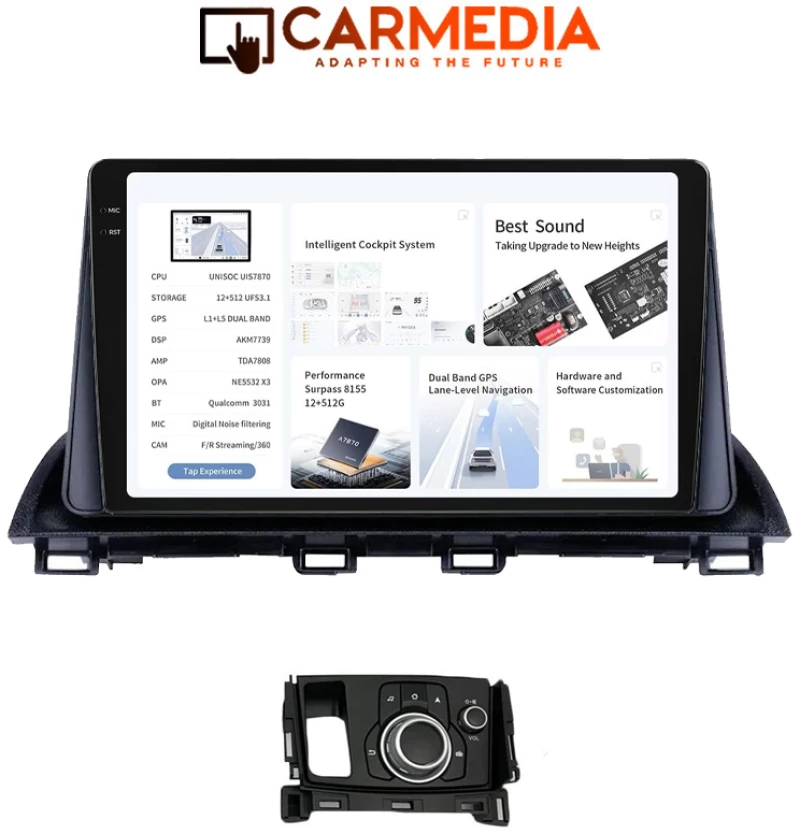 CARMEDIA CMDU8095-13 PRO PLUS TABLET 9.5'' OEM MAZDA CX4 2014+
