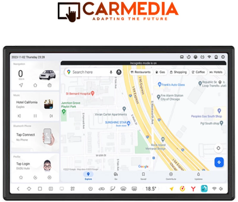 CARMEDIA CMDU8115-6 PRO PLUS TABLET 11.5'' OEM NISSAN XTRAIL 2007-2013