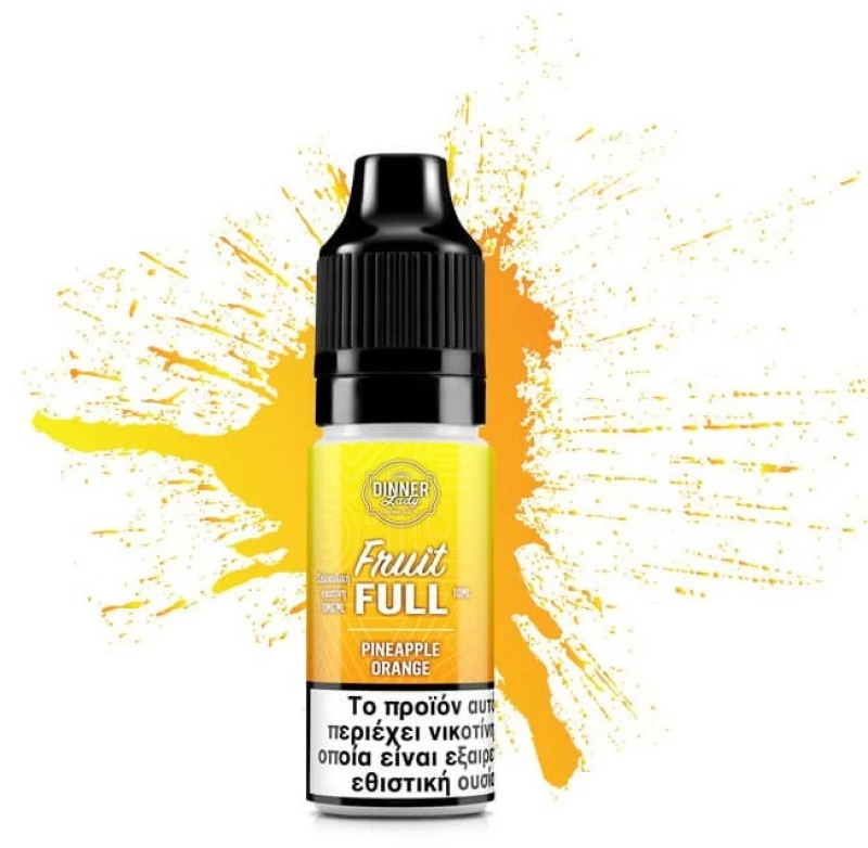 Dinner Lady Fruit Full Bar Salts Pineapple Orange 10ml 10mg