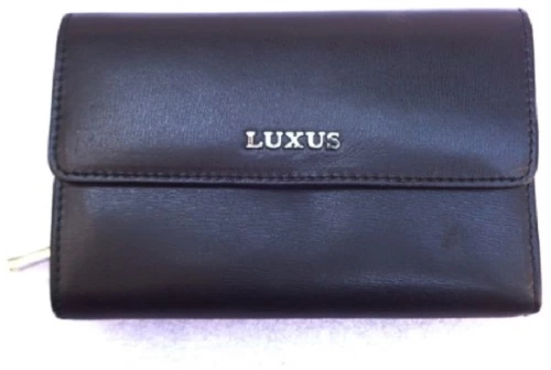 Luxus 50312, Δερμάτινο, Μαύρο
