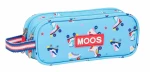 Safta 812122513 Moos Rollers, Κασετίνα, Ύφασμα, Γαλάζιο