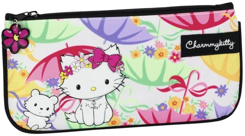 Safta 811317028 Hello Kitty, Κασετίνα, Ύφασμα, Λευκό