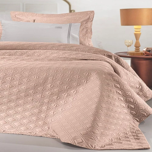 Κουβερλί Honour (Σετ 3τμχ) Old Pink Guy Laroche Υπέρδιπλo 240x250cm Microsatin