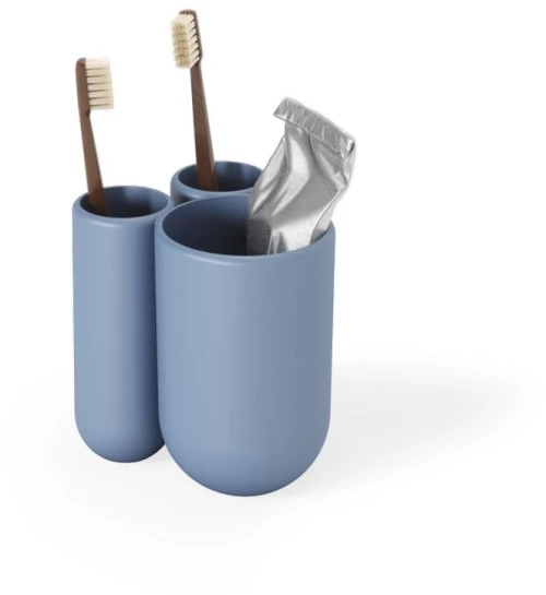 Ποτήρι Για Οδοντόβουρτσες Touch 023271-1050 Slate Blue Umbra Πλαστικό