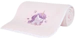 Κουβέρτα Βρεφική Magical Unicorn Lila Nima Αγκαλιάς 80X110cm Πολυέστερ