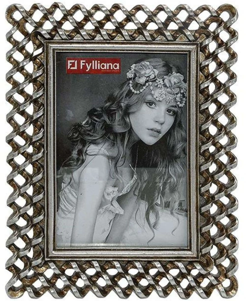 Κορνίζα 279-224-268 10x15cm Silver Πολυρεσίνη