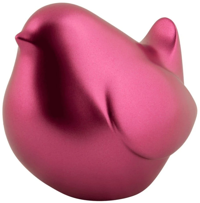 Διακοσμητικό Αγαλματίδιο Bird PT4158DP 8,1x9,6cm Dark Pink Present Time Πολυρεσίνη