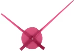 Ρολόι Τοίχου KA4348PI Little Big Time Mini Dark Pink Present Time Αλουμίνιο