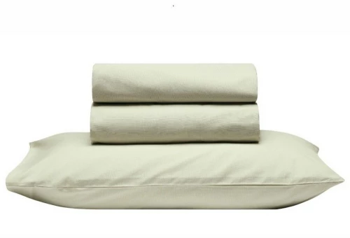 Σεντόνι Essential 10 Με Λάστιχο Light Green Kentia Ημίδιπλο 100% Πενιέ Βαμβάκι