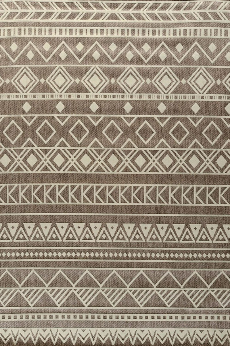 Χαλί Elora 65008-120 Brown-Beige Merinos 160X230cm