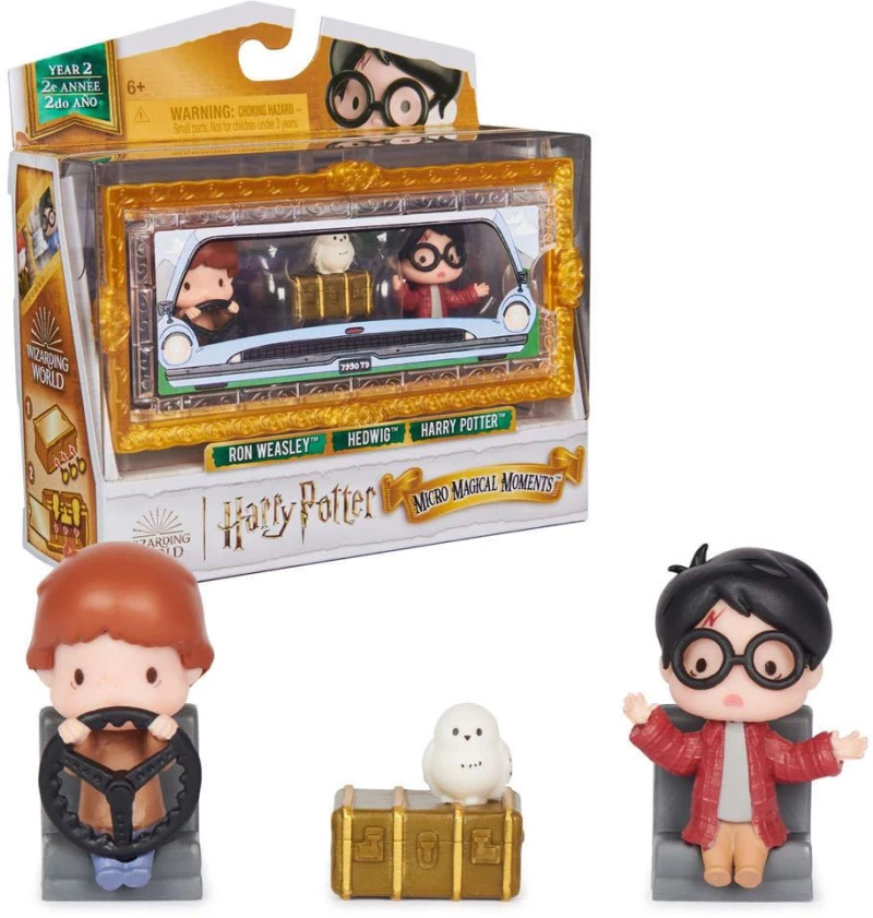 Φιγούρες Harry Potter (Σετ 3Τμχ) 6068612 Ron Weasly Hedwig Mini Multi Spin Master