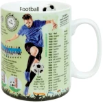 Κούπα Football Knowledge 1113302730 490ml Multi Könitz Πορσελάνη