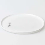 Πιάτο Ρηχό Meadow RD0016888 15x1cm White-Black Raeder Πορσελάνη