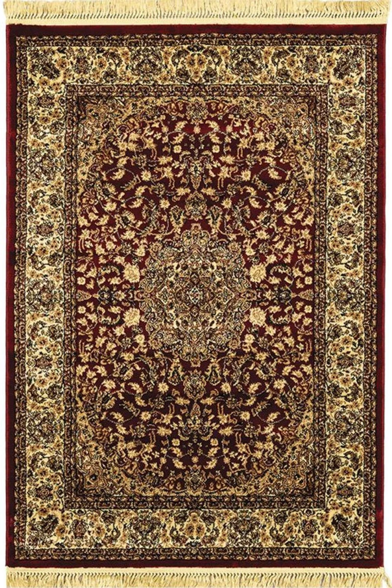 Χαλί Persia 5649 Burgundy Με Κρόσσι New Plan 160X230cm