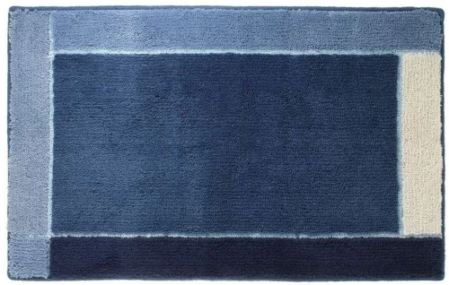 Πατάκι Μπάνιου Roma 55x85 Blue Sealskin 55X85 Acrylic