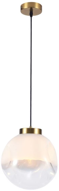 Φωτιστικό Οροφής Κρεμαστό Vana 4313600 E27 1xMax 40W 25x150cm Gold-Clear Viokef