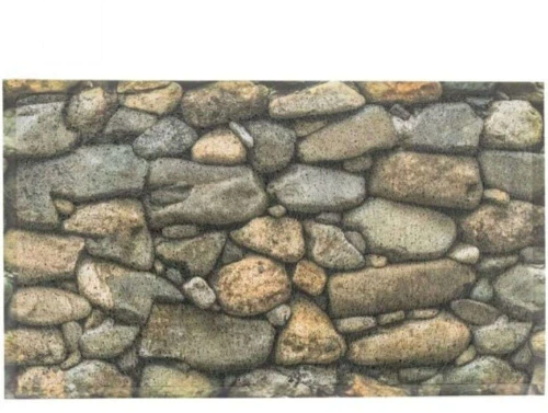Πατάκι Εισόδου Stone Pattern -AMDMW-STONE-7040 70x40cm Multi Artsy Mats 70x40