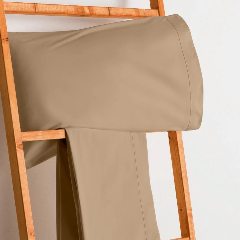 Σεντόνι Synthesis-518 Mocha Vesta Home King Size 280x280cm 100% Βαμβακερό Περκάλι