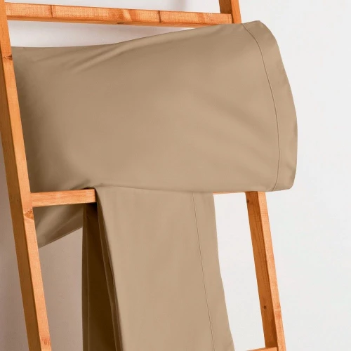 Σεντόνι Synthesis-518 Mocha Vesta Home King Size 280x280cm 100% Βαμβακερό Περκάλι