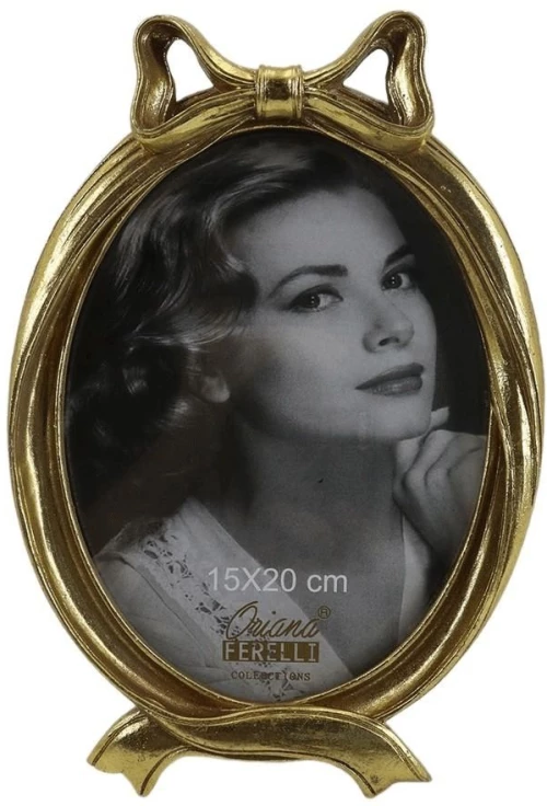 Κορνίζα XL23117168 15x20cm Gold Oriana Ferelli Πολυρεσίνη