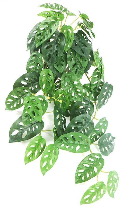 Τεχνητή Κρεμαστή Μονστέρα Adansonii 3091-7 85cm Green Supergreens Πολυαιθυλένιο