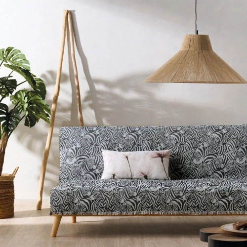 Ριχτάρι Zecora 22 Grey Kentia Διθέσιο 180x240cm Βαμβάκι-Πολυέστερ
