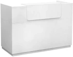Γραφείο Reception Lemmon 0249652 160x70x110cm White