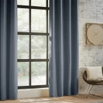 Κουρτίνα 07.178582L Με Τρουκς Grey 140X260 Πολυέστερ