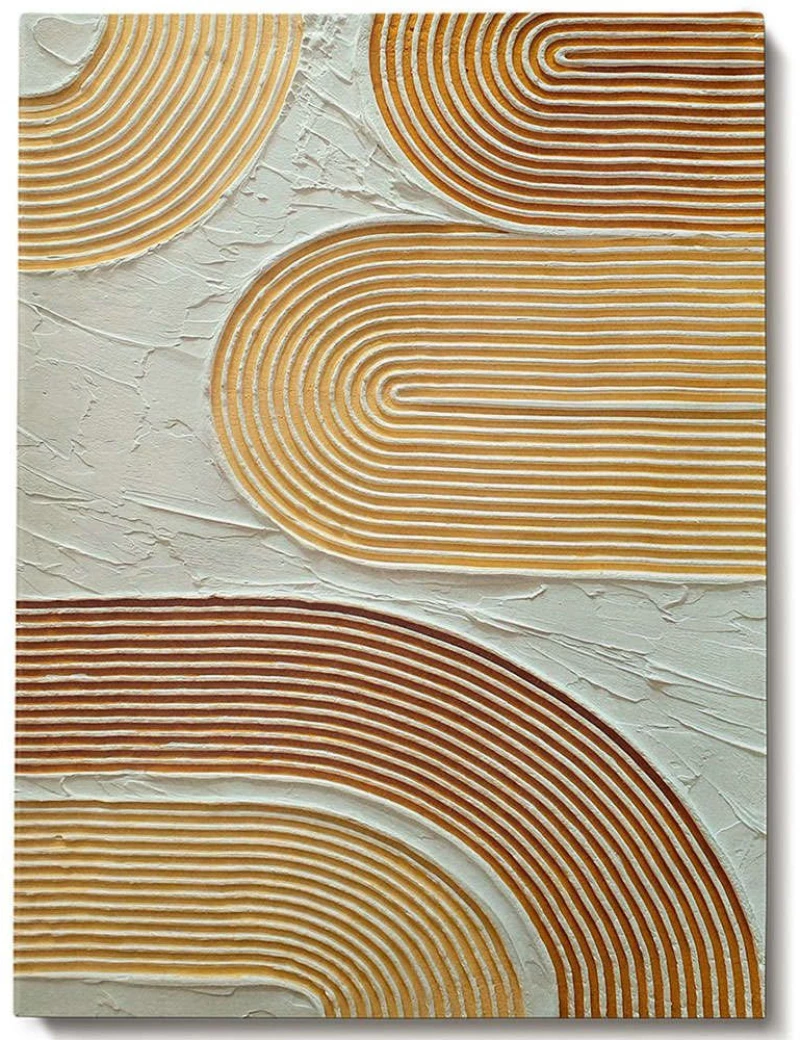 Πίνακας Καμβάς 3D 112RGN1160 70x100cm Multi Wallity Κάθετοι Ξύλο, Καμβάς