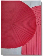 Πίνακας Καμβάς 3D 112RGN1140 70x100cm Multi Wallity Κάθετοι Ξύλο, Καμβάς