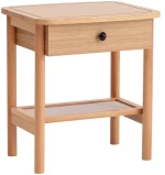 Κομοδίνο Daisy 141HWR1106 55x45x55cm Natural