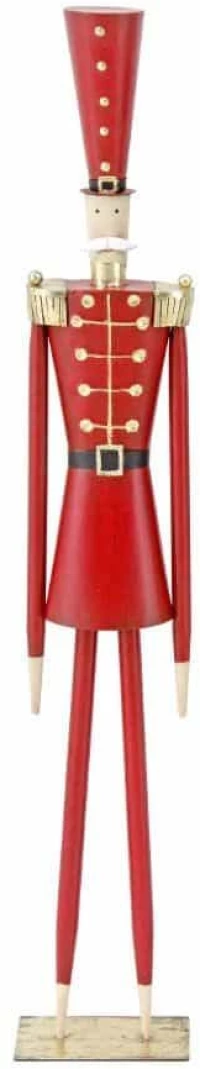 Χριστουγεννιάτικη Φιγούρα Jojo 030413 15x9x90cm Red-Gold