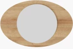 Καθρέπτης Τοίχου Obble 116SAM1224 60x2,2x90cm Oak Hanah Home Mdf